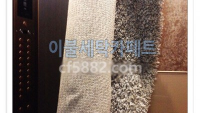 수색동  자이 아파트 카페트세탁